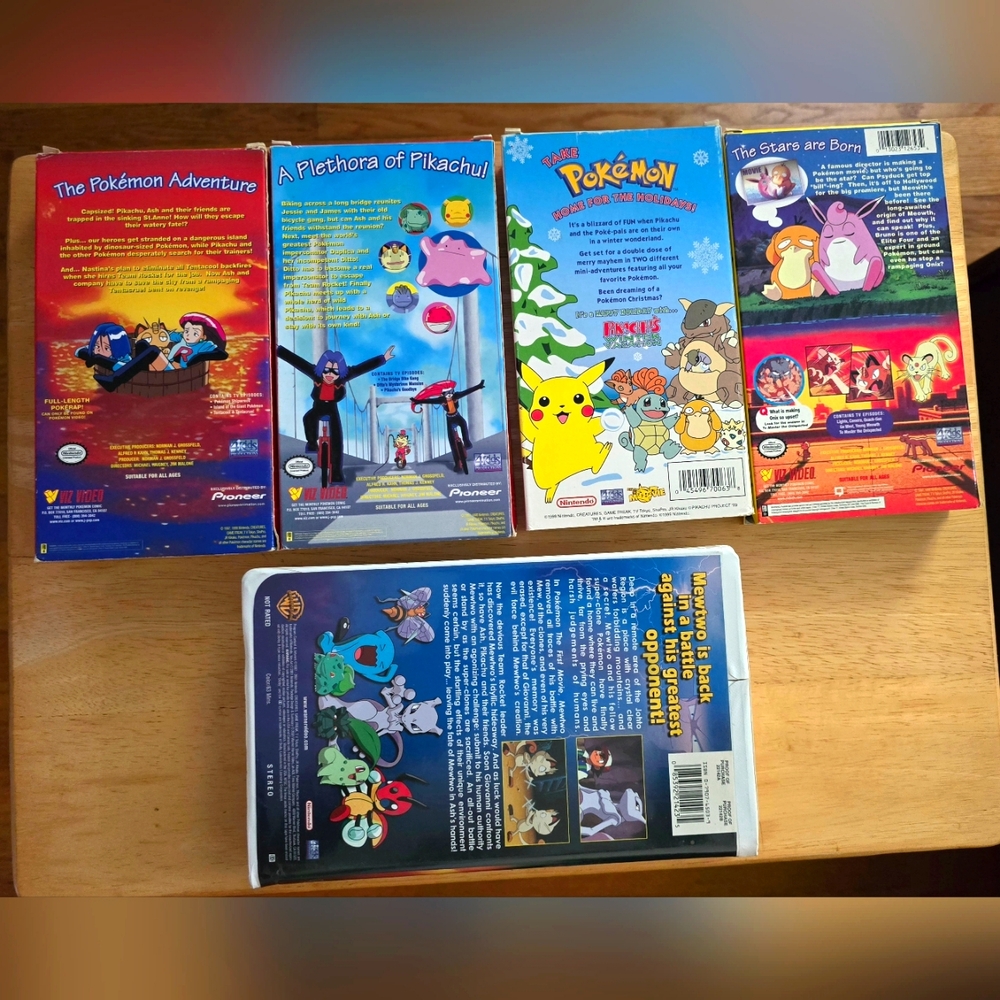 Pokémon retro VHS bundle - Picture 2 of 4